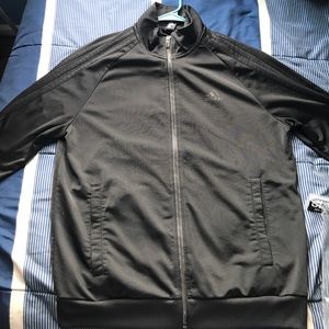 Black adidas track jacket